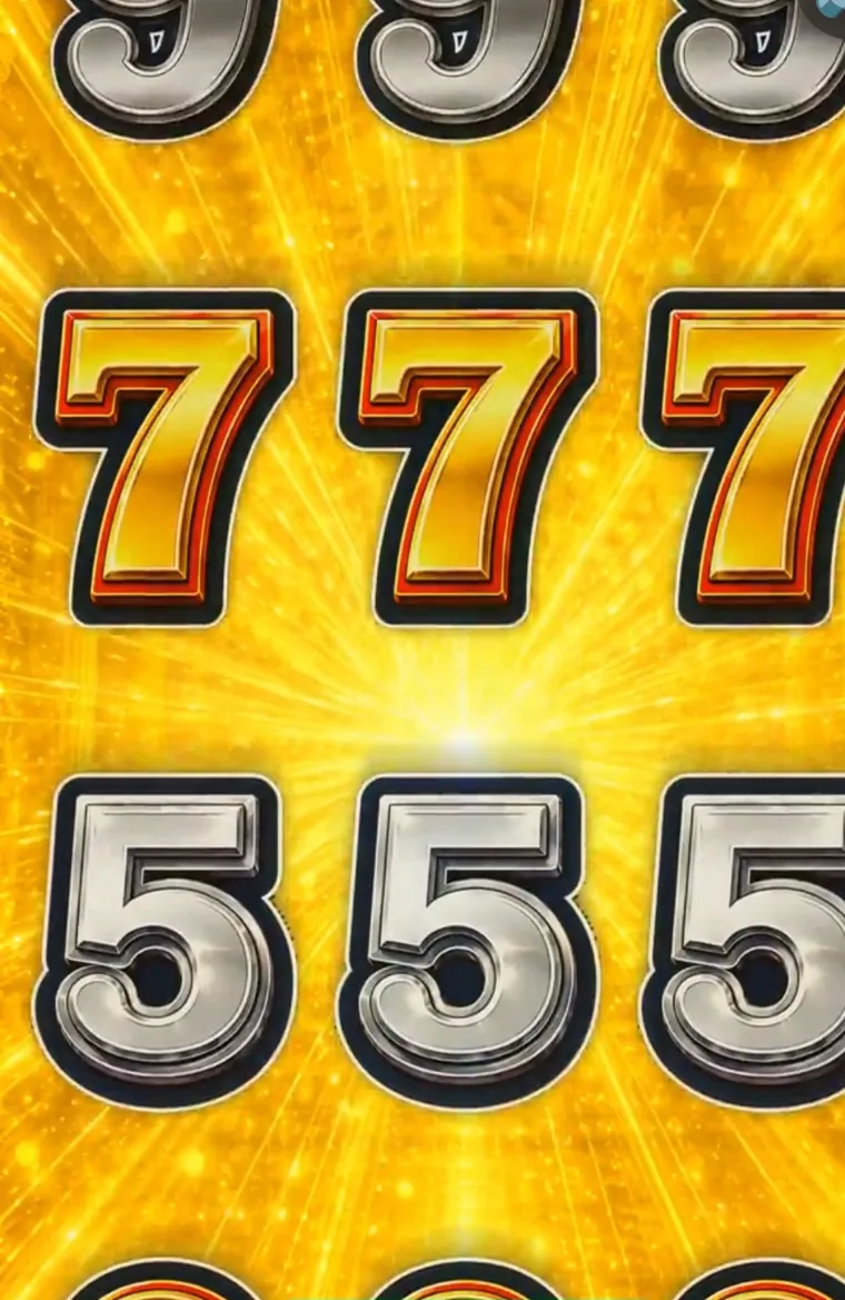 日本玩具センター20コイン版の金色777演出のスクリーンショット